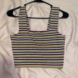 Cotton on tank crop top size small